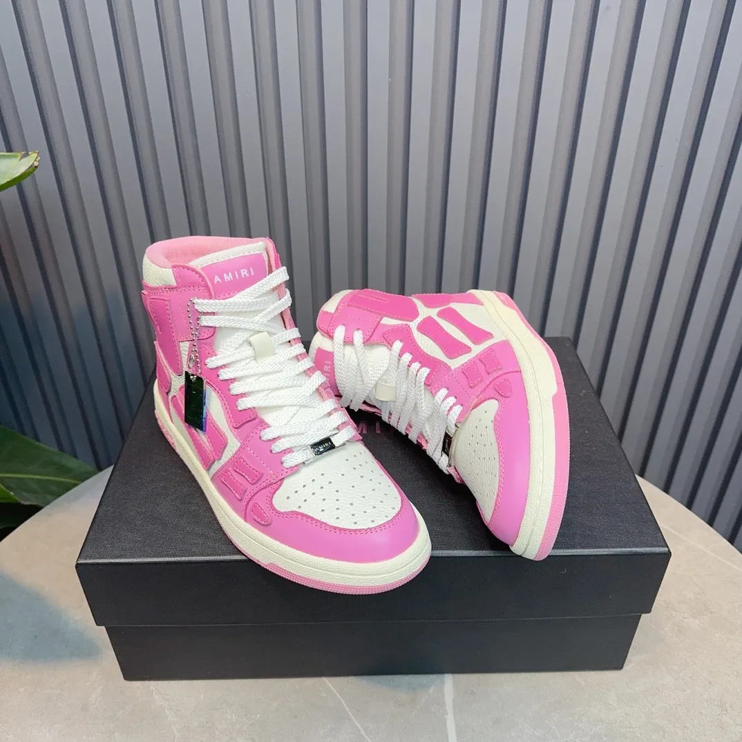Men's shoes💰620💰 AMIRI AMIRI trendy brand hot sale🔥 Available all year round✅Couples💑 Official website synchronization Imported fabrics 1⃣️ratio 1⃣️Re-engraved, original factory special original sole, 35-45 (38.45. Non-refundable)